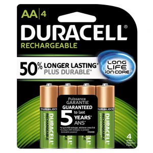 Duracel Resusable AA Batteries